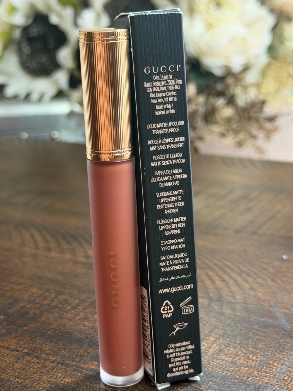 Gucci liquid matte
